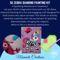 5D Zebra Diamond Painting Kit